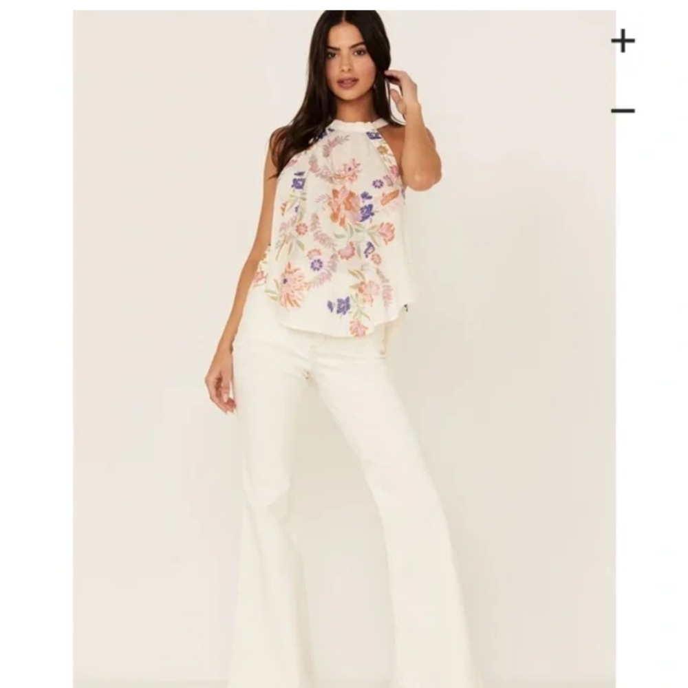 Free People Emily Halter Top - Picture 2 of 9
